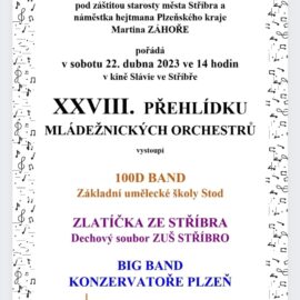 Přehlídka mládežnických orchestrů ve Stříbře