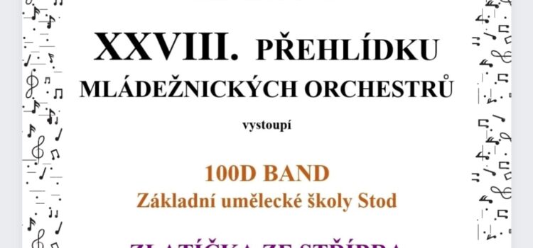Přehlídka mládežnických orchestrů ve Stříbře
